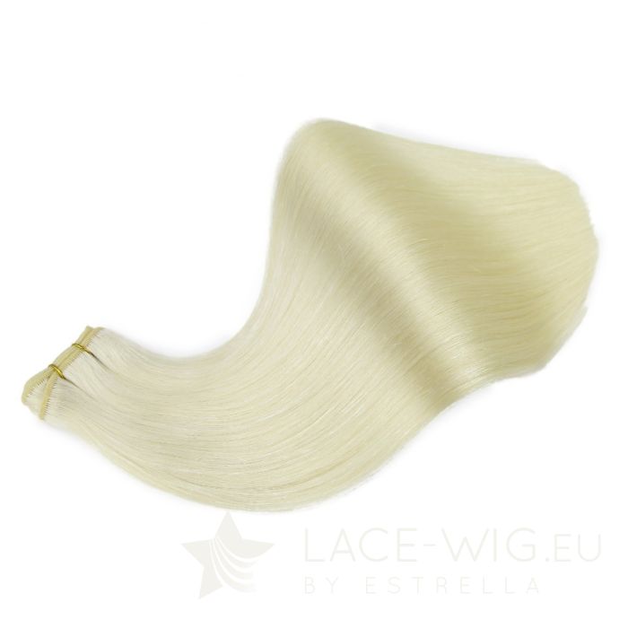 Weißblonde Haartressen by Estrella in der Farbe #60
