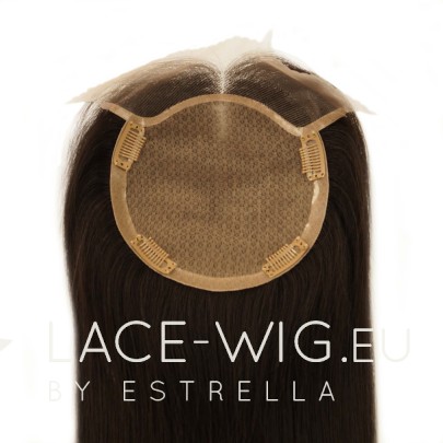 Silk Top Lace Front Topper 15,25 cm x 16,5 cm