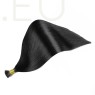 Schwarze I-Tip Extensions by Estrella in der Farbe #01