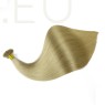 Goldbraune U-Tip Extensions by Estrella in der Farbe #12